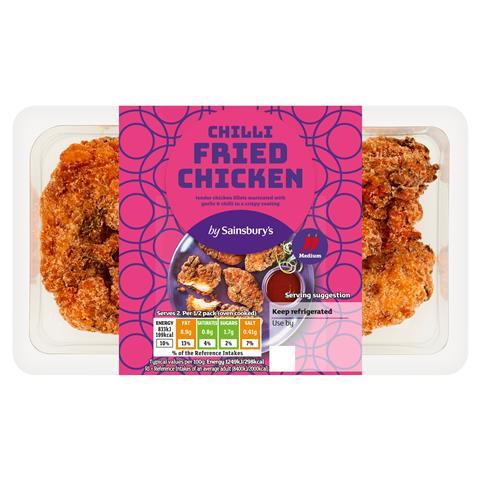 by Sainsbury's Fried Chilli Chicken