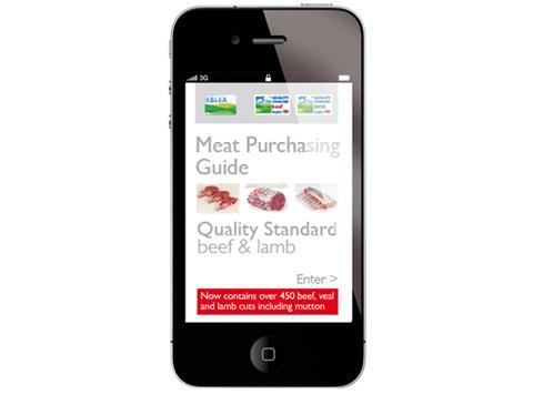 Meat app from Eblex