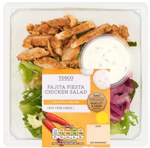 Fajita Fiesta Chicken Salad
