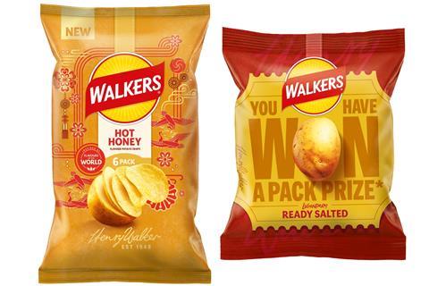 Walkers hot honey and promo pack