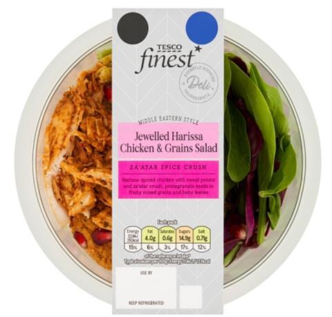 Finest Jewelled Harissa Chicken Salad