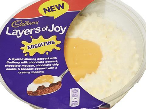 cadbury layers of joy trifle