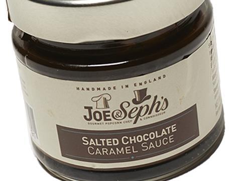 joe & sephs salted caramel chocolate sauce