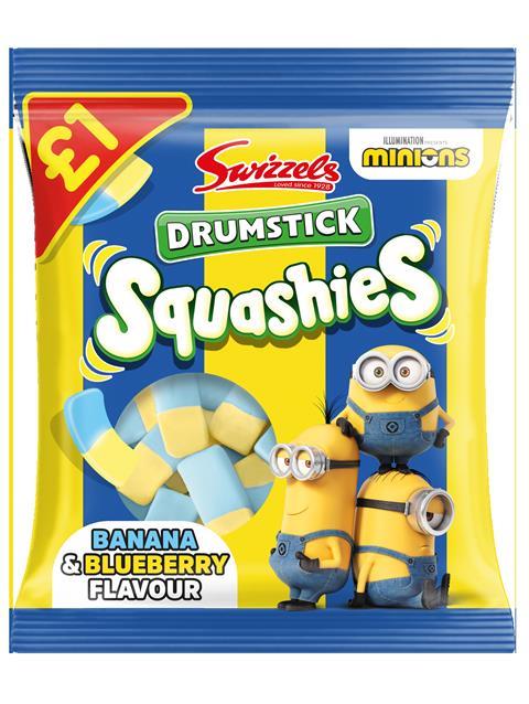 Drumstick Squashies Minions Bag Visual £1