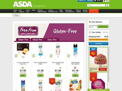 Asda gluten free