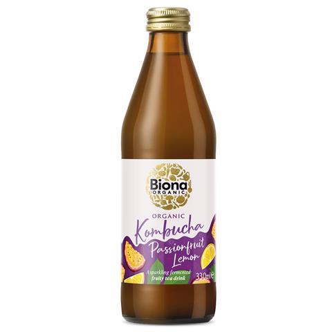 20499 BIONA Passionfruit Lemon Kombucha  330ml - 01 PRINT