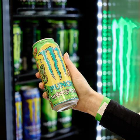 Monster rio punch energy drink