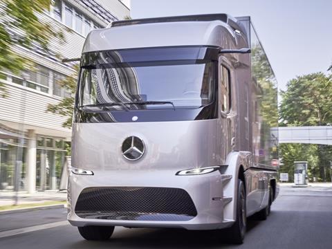 Mercedes electric truck