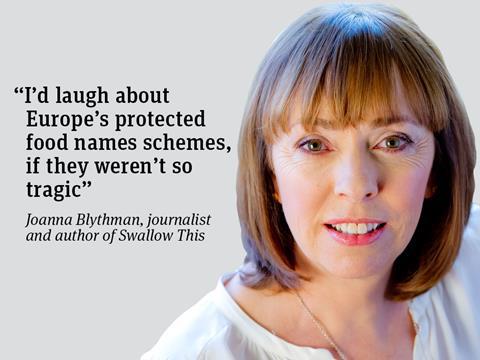 Joanna Blythman protected food names