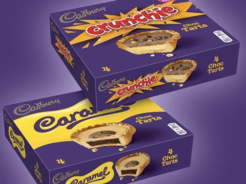 cadbury's choc tarts