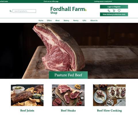 Fordhall webpage