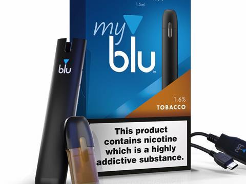 blue vape