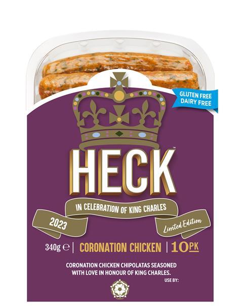 HECK Coronation Chicken cut out