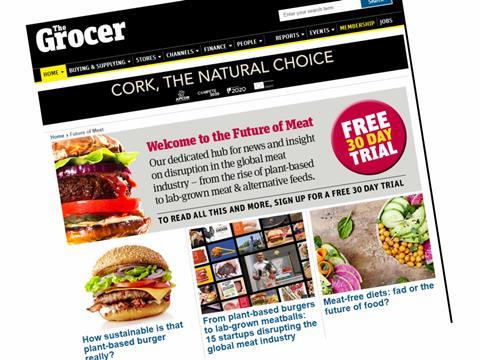 Grocer Future of Meat page