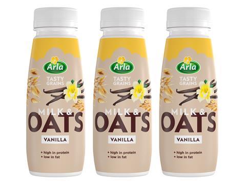 arla milk and oats dairy drink