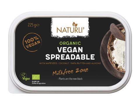naturli organic vegan spread