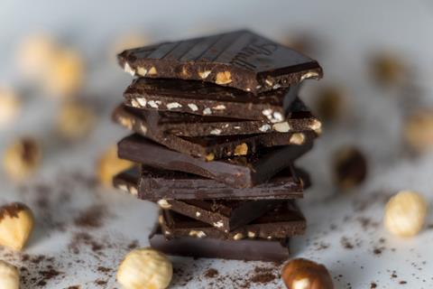 dark chocolate hazelnut lindt