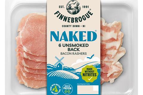 Finnebrogue unsmoked Naked bacon