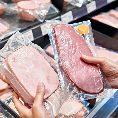 processed meat ham slice upf