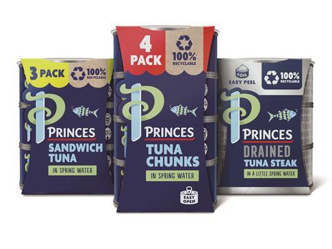 Princes Tuna Spring Water Range