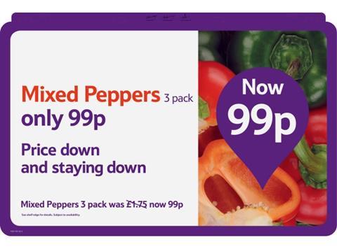 Tesco Mixed Peppers