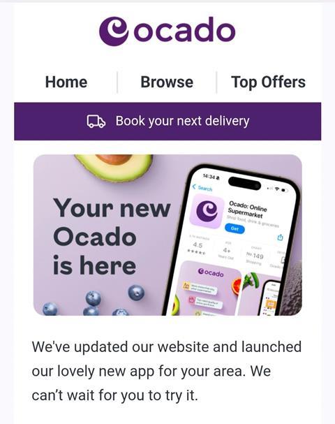 ocado app