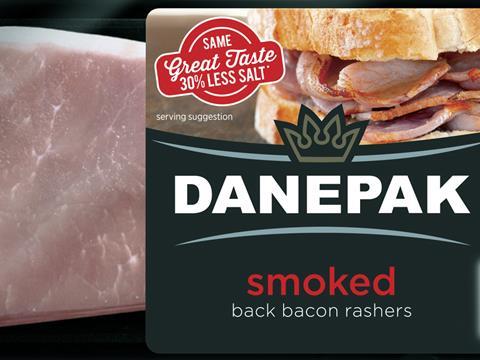 Bacon and sausages feature, danepak bacon
