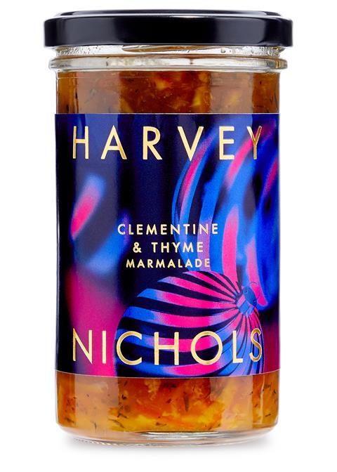 HN CLEMENTINE & THYME MARMALADE 325g £5.95