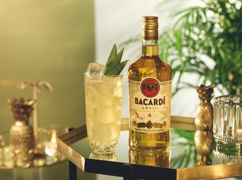 Posh spiced rum Bacardi Añejo Cuatro will launch next year