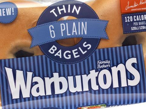 warburtons bagels