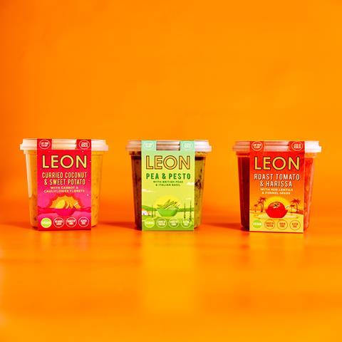 Leon soup salads
