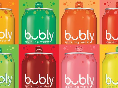 Bubly PepsiCo sparkling water (US)