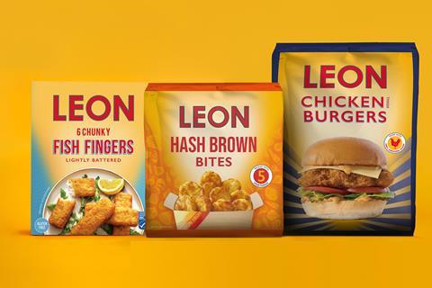 Leon frozen favourites range