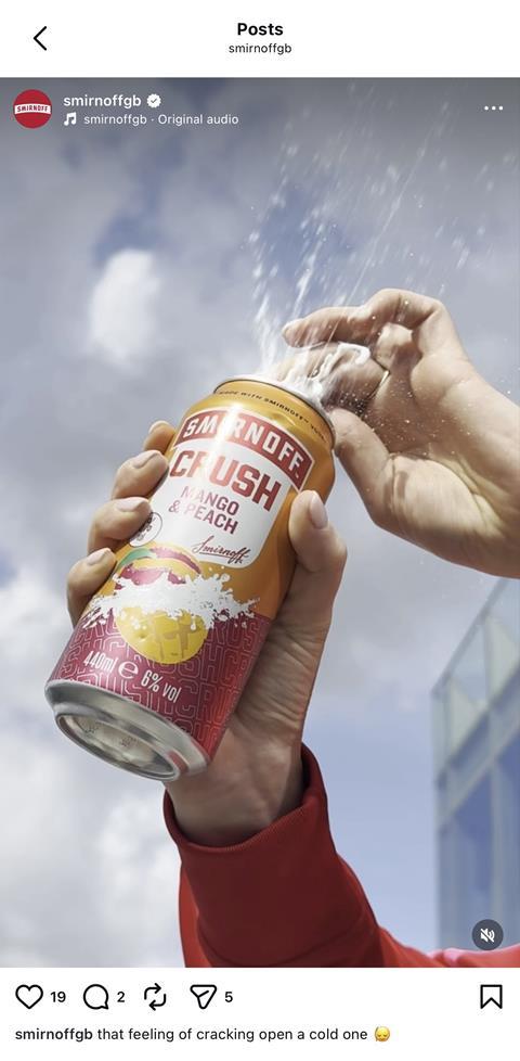 smirnoff instagram