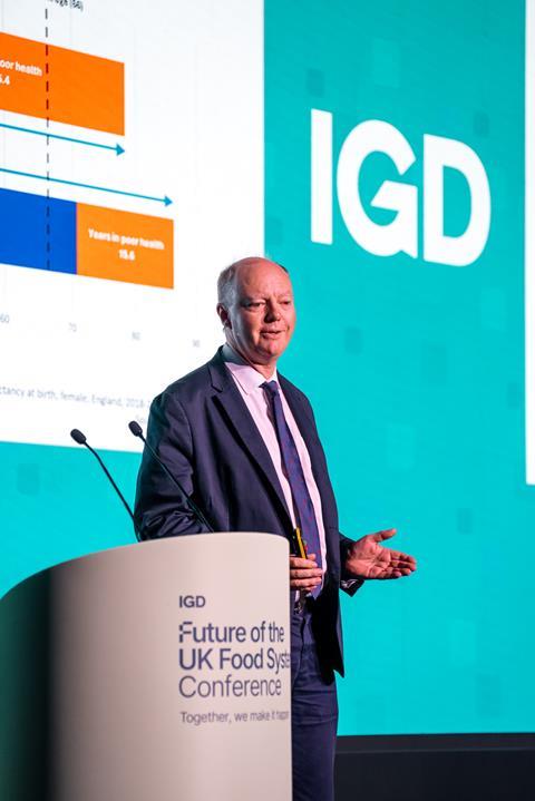 Chris Whitty IGD conf 2025