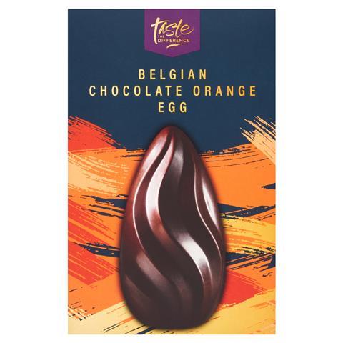 Taste the Difference Belgian Chocolate Orange Egg 230g