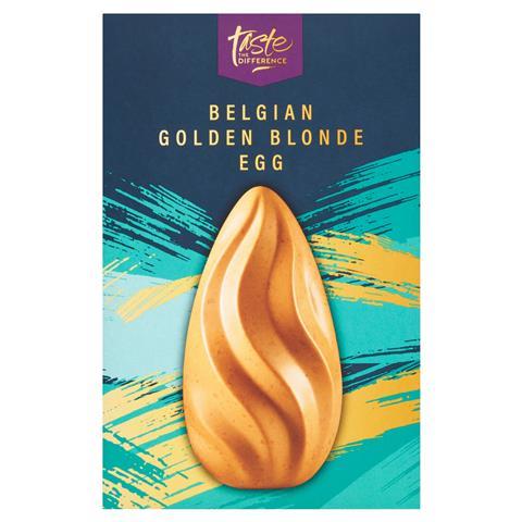 Taste the Difference Belgian Blonde Egg 230g