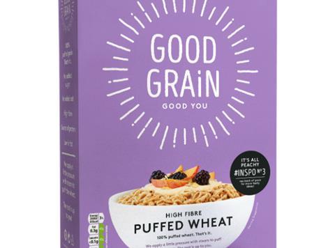 Good Grain puffed wheat revamp 2017