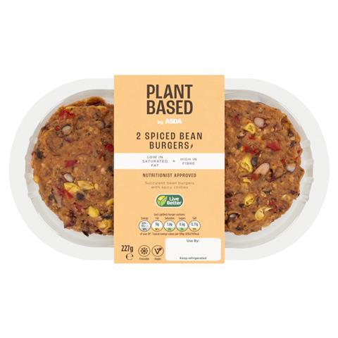 Asda_Plant_Based_2_Spiced_Bean_Burgers_227g copy