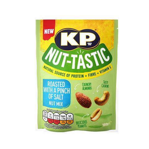 KP Nut-Tastic Pinch of Salt Nut Mix Grazing Bag 100g __S (1)