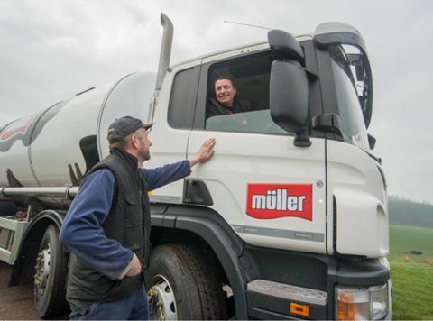 Muller Milk Tanker