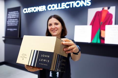 John Lewis click & collect