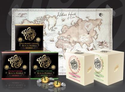 Willie Cacao packaging