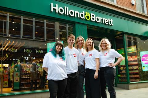 Holland & Barrett Partners with Comic Relief