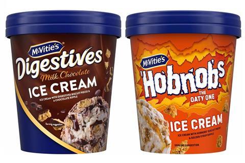 McVitie's ice cream