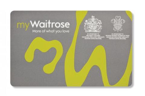 my waitrose card