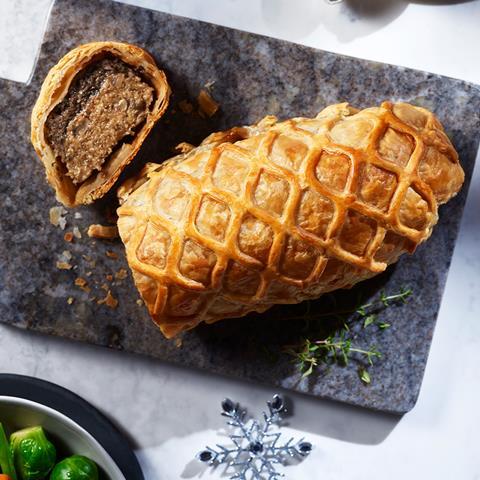 OMV! Oyster & Porcini Mushroom Wellington