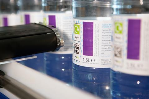 Polytag water bottle