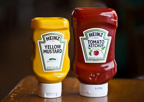 heinz ketchup mustard