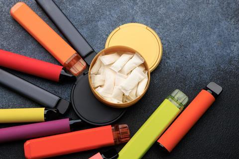 vape nicotine pouch tabacco